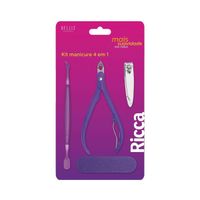 Foto do produto KIT MANICURE RICCA 4 EM 1 1672