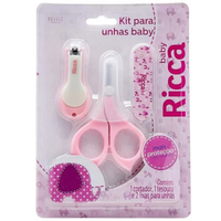 Foto do produto KIT MANICURE RICCA BABY COLORS  ROSA 925