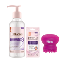 Foto do produto Kit Sabonete Facial Hialurônico, Mascara Pell Gel e Esponja