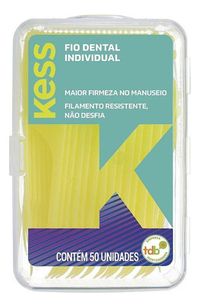 Foto do produto Fio Dental Kess Individual Pote C/50 Unidades 2002