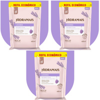 Foto do produto Kit  Sabonete Refil Hidramais Lavanda 400ML com 3