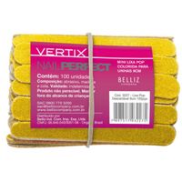 Foto do produto LIXA POP DESCARTAVEL 9CM 100 PCS VERTIX  3227