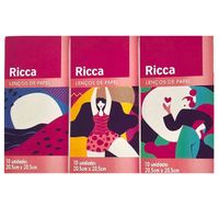 Foto do produto LENCO DE PAPEL RICCA C/10 3704