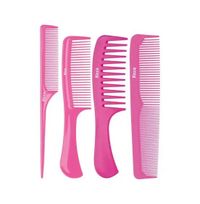 Foto do produto PENTES RICCA BASIC PACK 4 1004