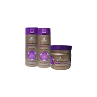 Foto do produto Kit shampoo, condicionador e máscara capilar Queratina Complex Barrominas