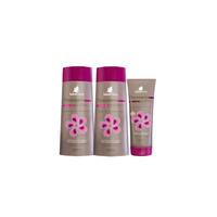 Foto do produto Kit shampoo, condicionador e creme para pentear Massageno Protect Barrominas