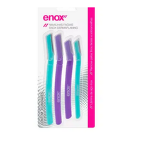 Foto do produto NAVALHAS FACIAIS DERMAPLANING 4 UNIDADES ENOX 2360