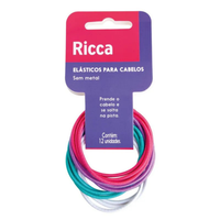 Foto do produto ELASTICO FINO 12 UNIDADES SUMMER RICCA 2723