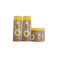 Foto do produto Kit shampoo, condicionador e máscara capilar Tutano Plus Barrominas