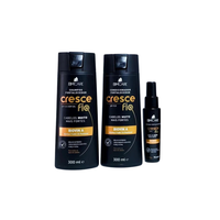 Foto do produto Kit shampoo, condicionador e sérum cresce fio Barrominas