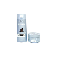 Foto do produto Kit shampoo e máscara capilar Platinum Barrominas