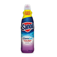 Foto do produto CLOROGEL SANOL LAVANDA  700ml 2163