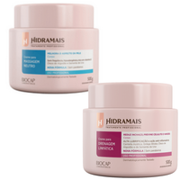 Foto do produto Kit Creme Massagem Neutro + Creme Drenagem linfática Hidramais 500g