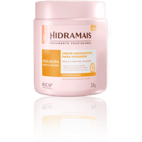 Foto do produto CREME  DE MASSAGEM MODELADORA CAFEÍNA E CÚRCUMA 1KG HIDRAMAIS