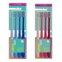 Foto do produto PACK KESS ANUAL BASIC 4 ESCOVAS DENTAIS 2102