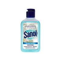 Foto do produto LIMPADOR CONCENTRADO DE  SUPERFICIE ROUPA LAVADA 120 ML SANOL 6244