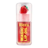 Foto do produto GLOSS MAGIC LIP OIL MORANGO RICCA BRILHO LABIAL 4ml 3838