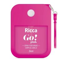 Foto do produto SPRAY PERFUMADO DESODORANTE COLÔNIA GO! PINK RICCA 34ML 2948