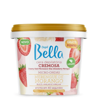 Foto do produto CERA DEPILATÓRIA MICRO-ONDAS MERENGUE DE MORANGO 100G DEPIL BELLA 