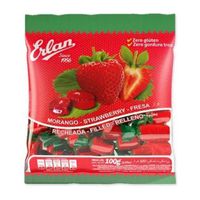 Foto do produto BALA DURA RECHEADA ERLAN MORANGO 100G 115007