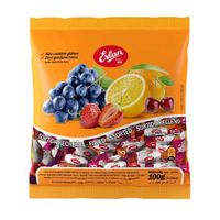 Foto do produto BALA DURA  RECHEADA ERLAN FRUTAS SORTIDAS 100G 113078