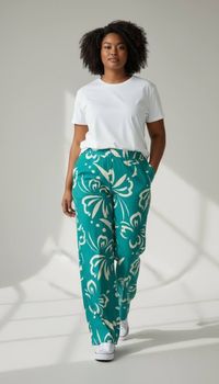 Foto do produto CALCA ESTAMPADA VISCOSE 20047