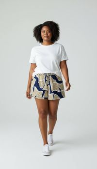 Foto do produto SHORT ESTAMPADO VISCOSE 20049