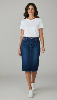 Foto do produto SAIA JEANS 100% ALG 10047