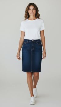 Foto do produto SAIA JEANS LICRA 9975