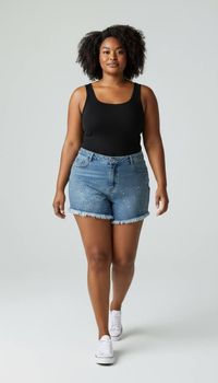 Foto do produto BERMUDA BLACK FEELER PLUS TAM 52 AD 3025 - 99502