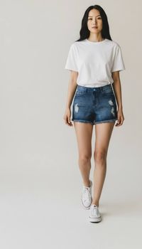 Foto do produto SHORT JEANS FE C/ALTO  86839
