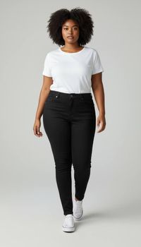 Foto do produto CALCA SKINNY MOCA FLOR FM AD 12167