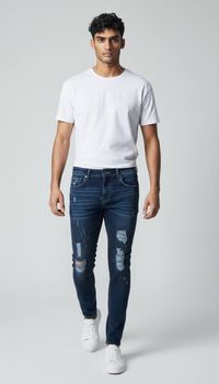 Foto do produto CALCA MASC RASG AD 9683