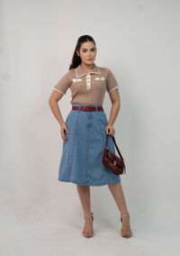 Foto do produto SAIA WILIANE JEANS 5181134