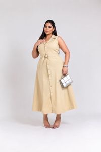 Foto do produto VESTIDO LONGO PLUS TEC MARRANTE PREMIUM  220825
