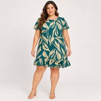 Foto do produto VESTIDO C/M TEC VISCOSE 50% ALG 151052