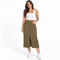 Foto do produto SAIA LONGA ALICIA BRIM PREMIUM 100% ALGO 312020