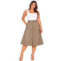 Foto do produto SAIA MIDI BRIM C/ELAST 12342025