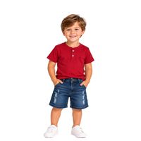 Foto do produto CAMISA GOLA PADRE INFANTIL ADAK H2D24