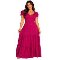 Foto do produto VESTIDO KASUAL LONGO MALHA 2285