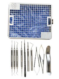 Foto do produto KIT MICROCIRURGIA PERIODONTAL COMPLETO - LINHA CLINIC