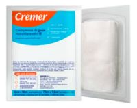 Foto do produto Compressa De Gaze 13f 5pct C/ 10un(7,5x7,5cm) - Cremer
