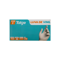 Foto do produto Luva Vinil S/pó (2cxs C/ 100 Unid) - Talge