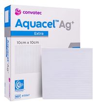 Foto do produto Aquacel Ag Extra 10x10cm (1 Curativo) - Convatec