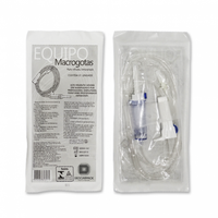 Foto do produto Equipo Macrogotas Luer Lock P/infusão Kit C/20u - Descarpack