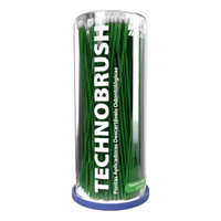 Foto do produto Microaplicador Technobrush Regular Verde (100 Un) - Vigodent