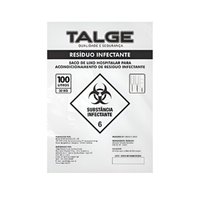Foto do produto SACO P/RESIDUOS INFECTANTES 30KG (100L) - TALGE