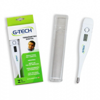 Foto do produto Termometro Clinico Digital - Kit 3u Th1027 C/ Selo (g-tech)