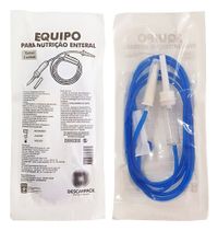 Foto do produto Equipo P/nutrição Enter Luer Slip (kit 25 Uni) - Descarpack
