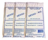 Foto do produto Gesso Comum Rio Tipo II Reforçado 2unid (1kg) - Soft Plus